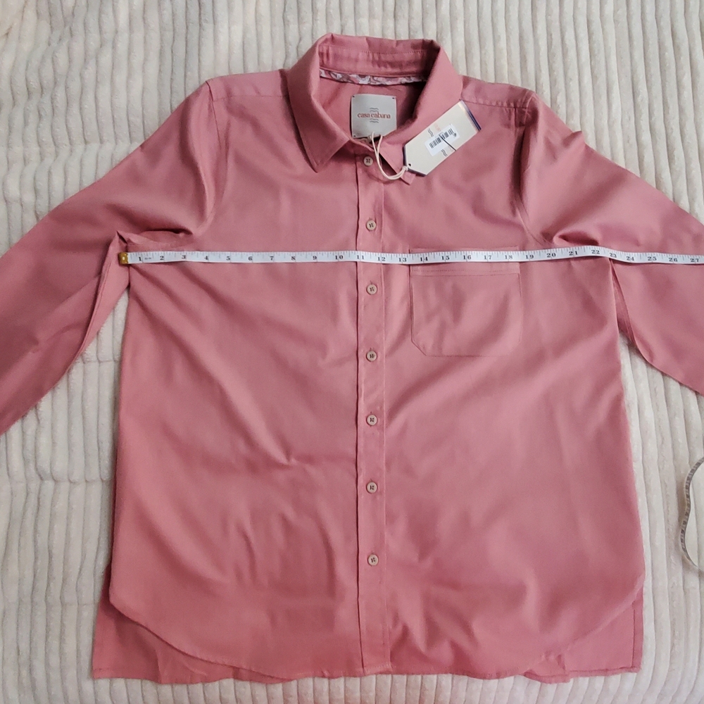 Pink Button-Up Shirt - Picture 4 of 7
